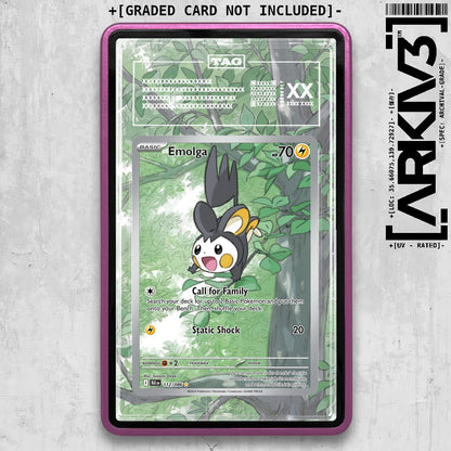 ARKIV3 TAG graded front - Purple