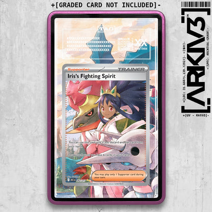 ARKIV3 TAG graded front - Purple