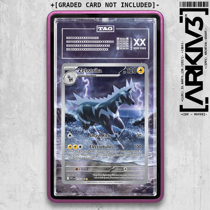 ARKIV3 TAG graded front - Purple