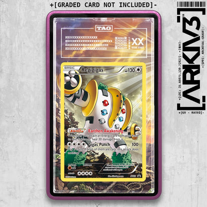 ARKIV3 TAG graded front - Purple