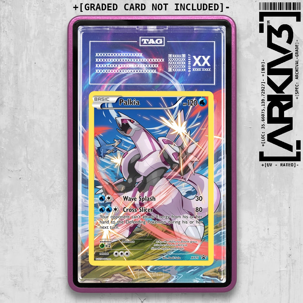 ARKIV3 TAG graded front - Purple