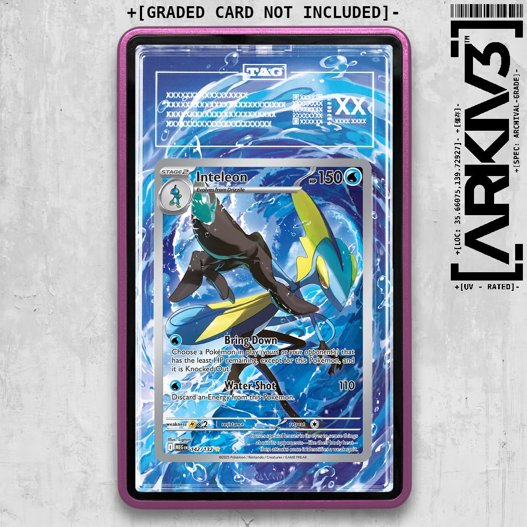 ARKIV3 TAG graded front - Purple