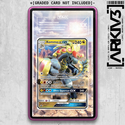 ARKIV3 TAG graded front - Purple