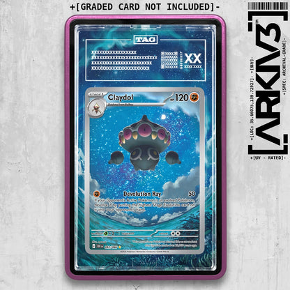 ARKIV3 TAG graded front - Purple