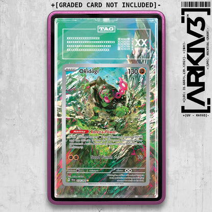 ARKIV3 TAG graded front - Purple