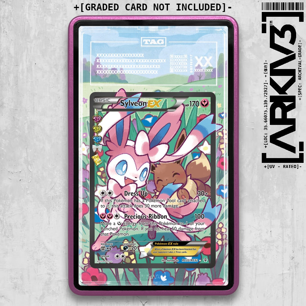ARKIV3 TAG graded front - Purple