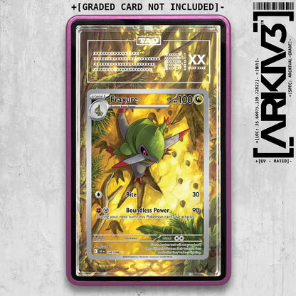 ARKIV3 TAG graded front - Purple