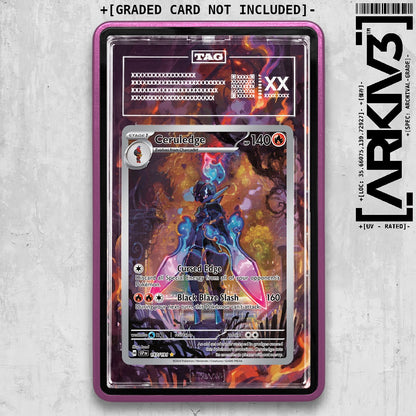 ARKIV3 TAG graded front - Purple