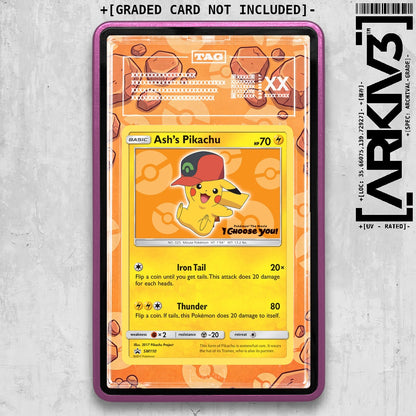ARKIV3 TAG graded front - Purple