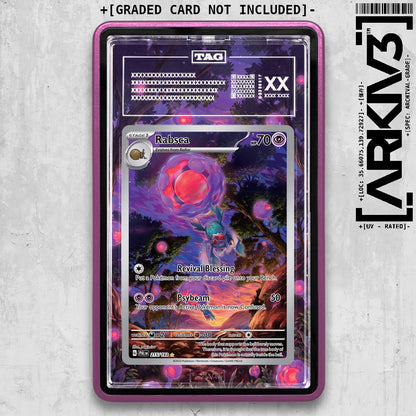 ARKIV3 TAG graded front - Purple