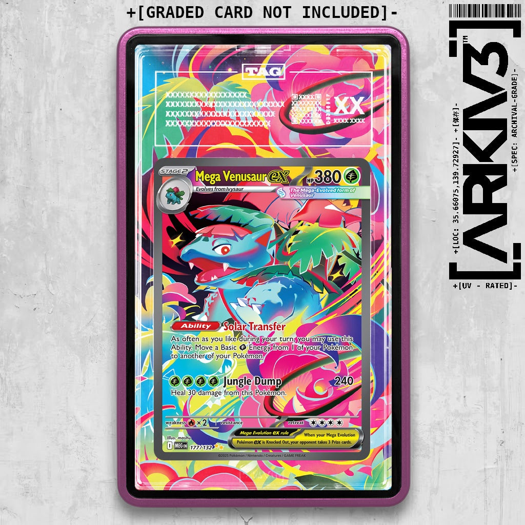 ARKIV3 TAG graded front - Purple