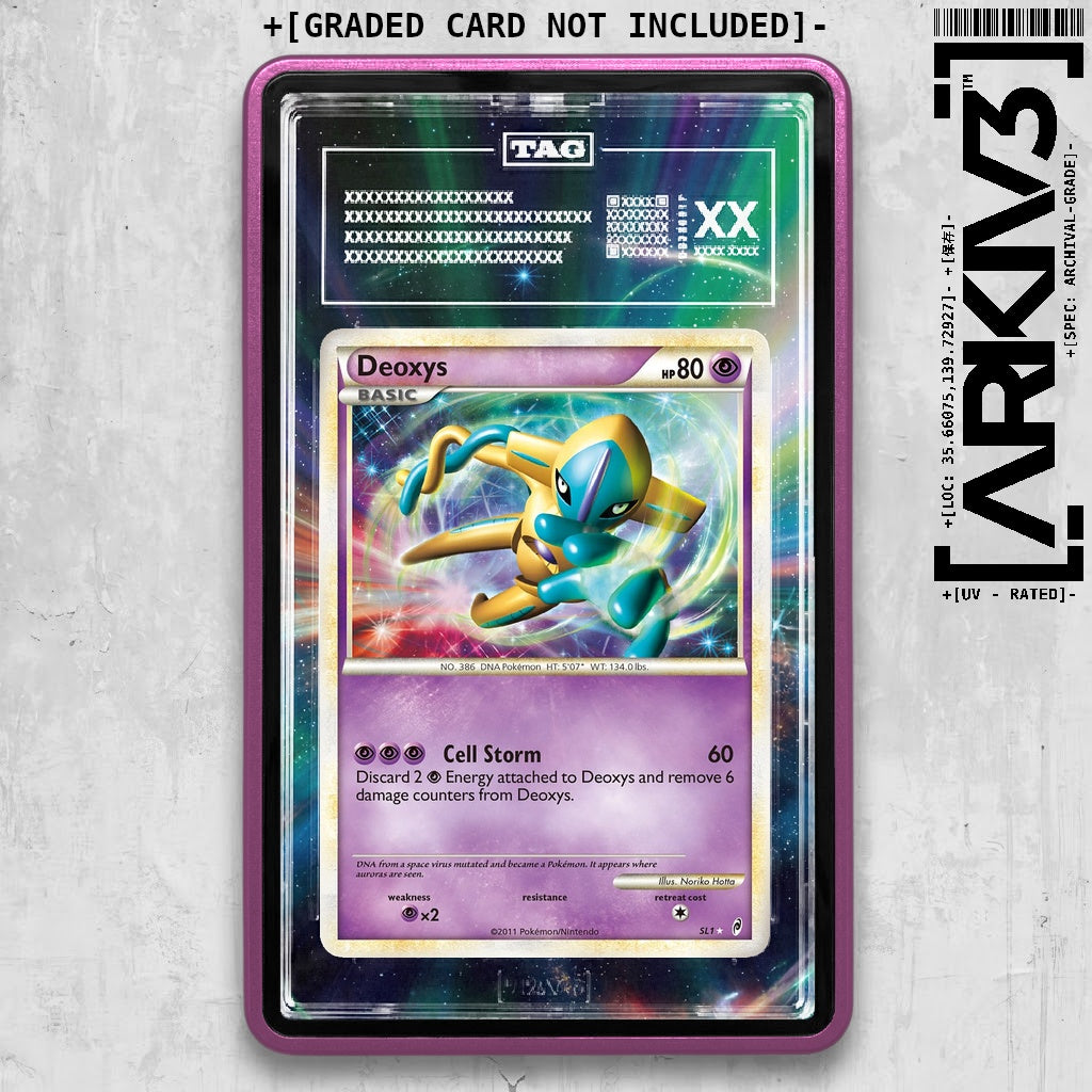 ARKIV3 TAG graded front - Purple