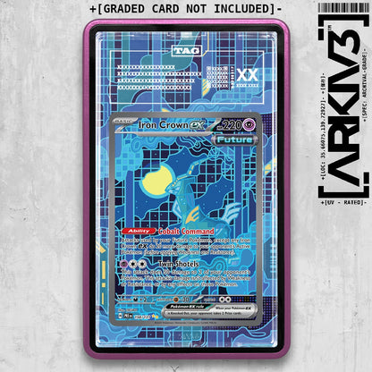 ARKIV3 TAG graded front - Purple