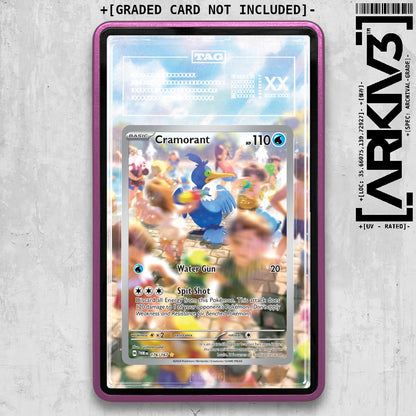 ARKIV3 TAG graded front - Purple