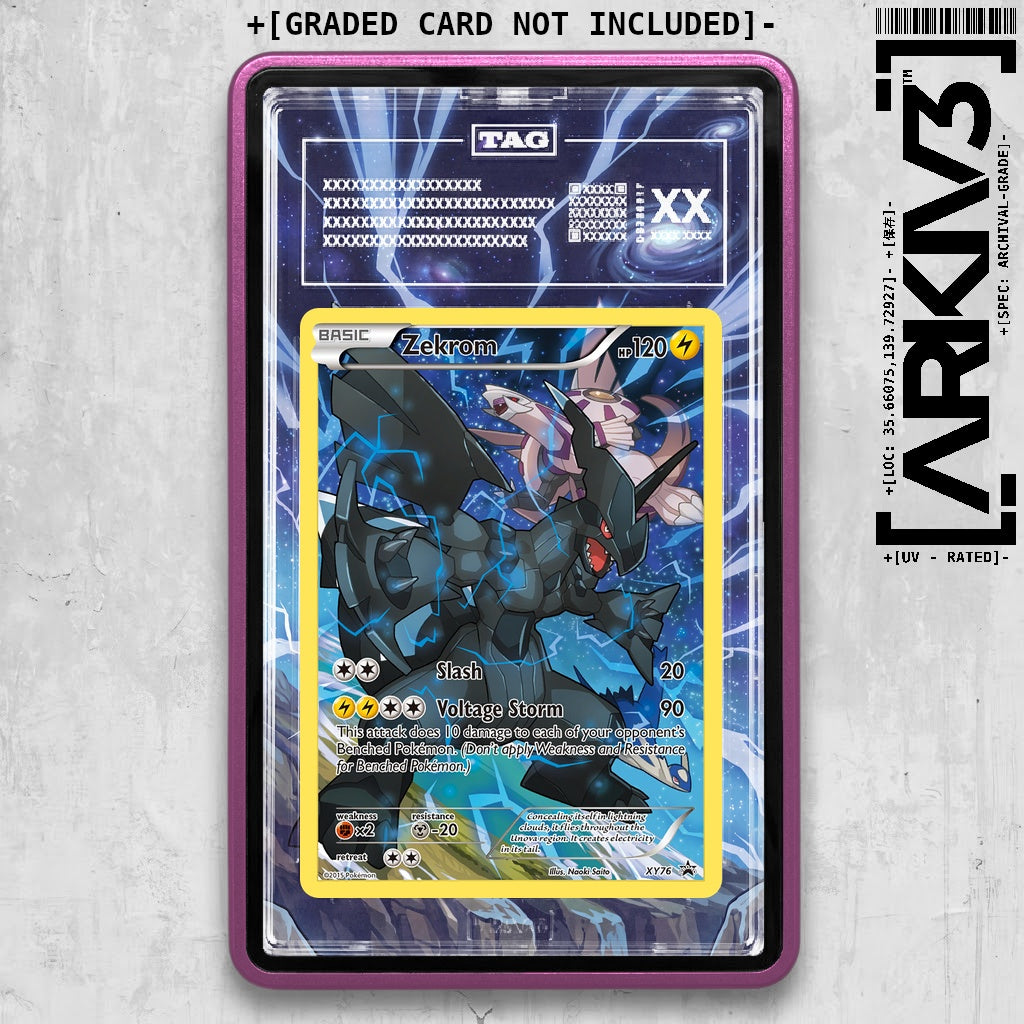 ARKIV3 TAG graded front - Purple
