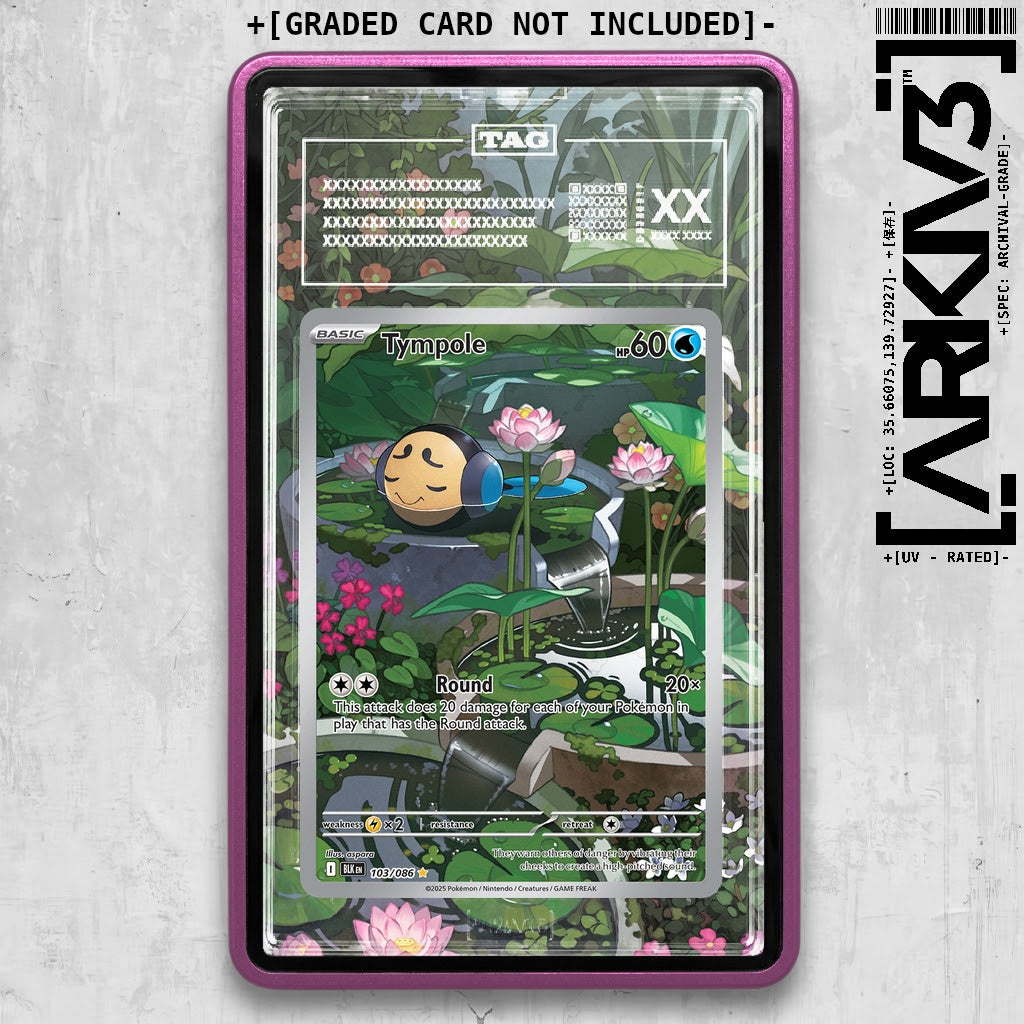 ARKIV3 TAG graded front - Purple