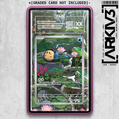 ARKIV3 TAG graded front - Purple