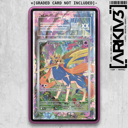 ARKIV3 TAG graded front - Purple