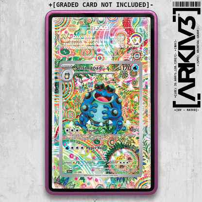 ARKIV3 TAG graded front - Purple
