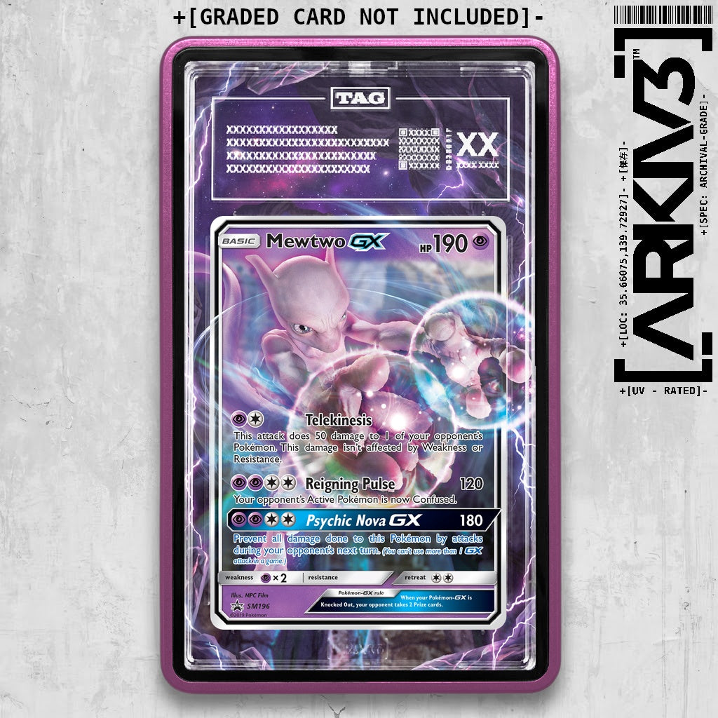 ARKIV3 TAG graded front - Purple