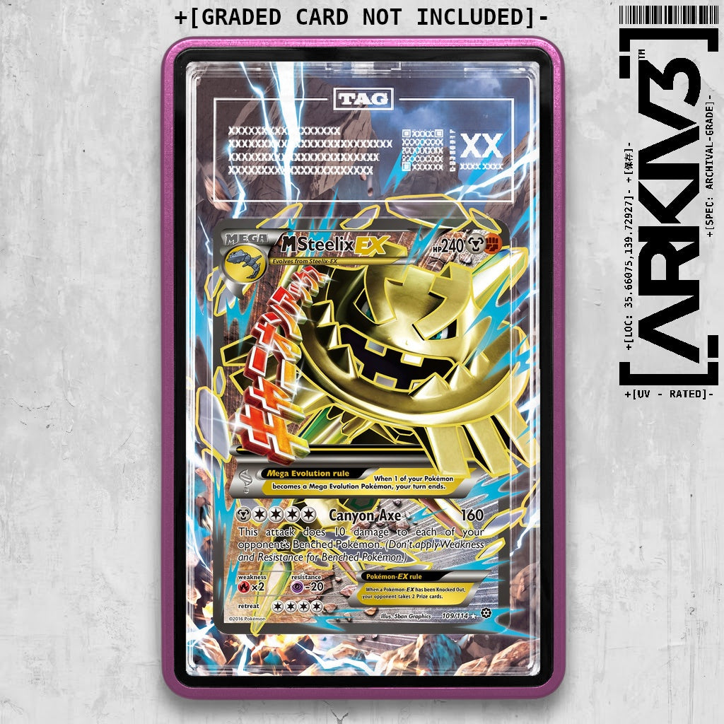ARKIV3 TAG graded front - Purple