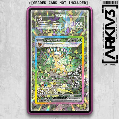 ARKIV3 TAG graded front - Purple