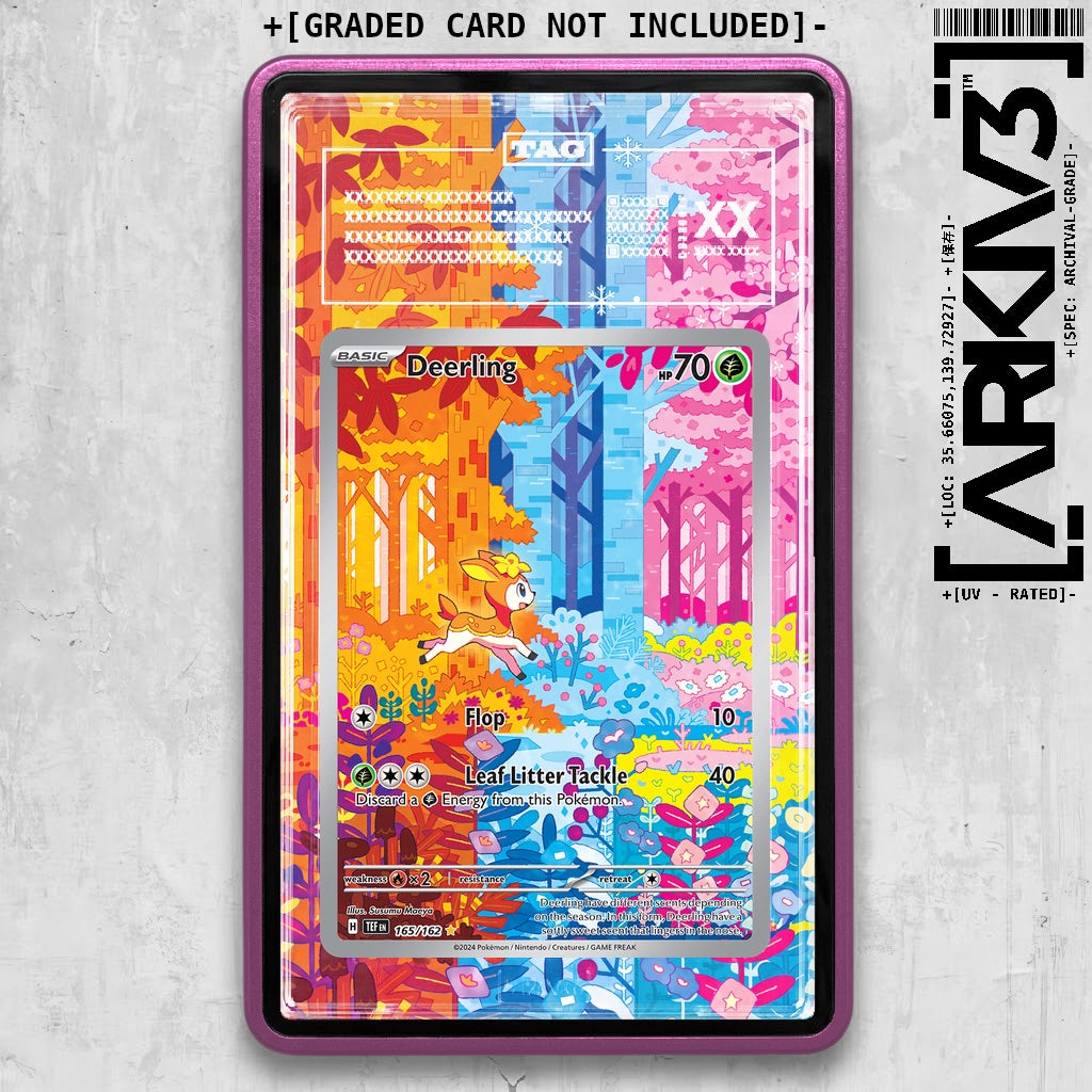 ARKIV3 TAG graded front - Purple