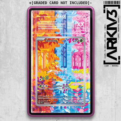 ARKIV3 TAG graded front - Purple