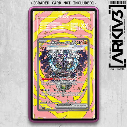 ARKIV3 TAG graded front - Purple