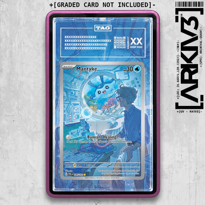 ARKIV3 TAG graded front - Purple