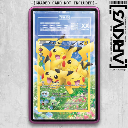ARKIV3 TAG graded front - Purple