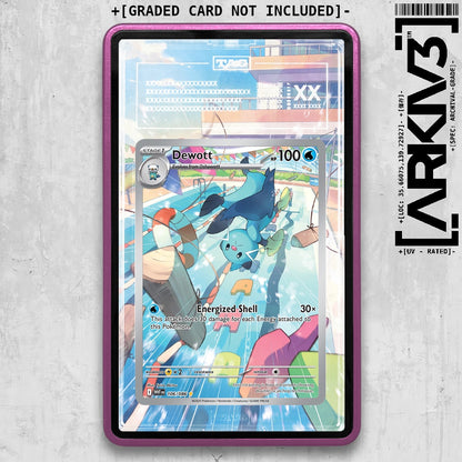 ARKIV3 TAG graded front - Purple