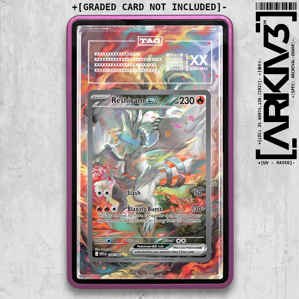 ARKIV3 TAG graded front - Purple