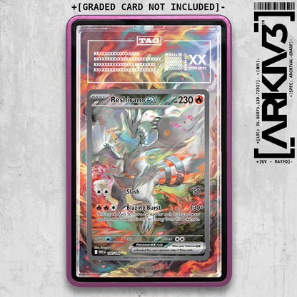 ARKIV3 TAG graded front - Purple