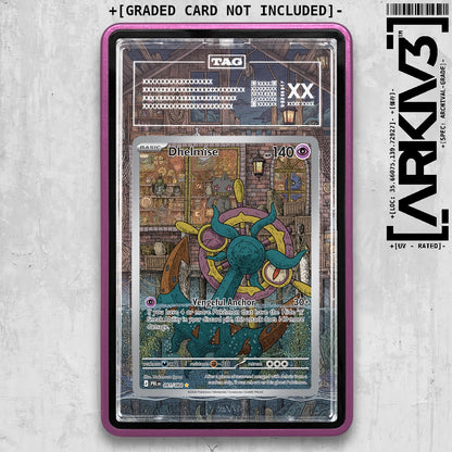 ARKIV3 TAG graded front - Purple