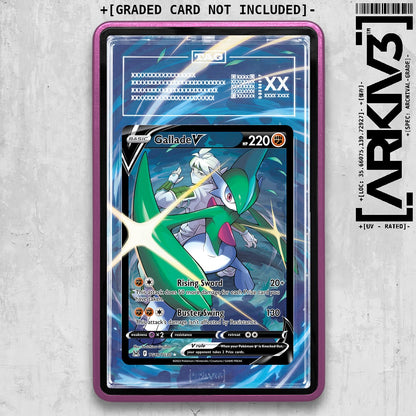 ARKIV3 TAG graded front - Purple