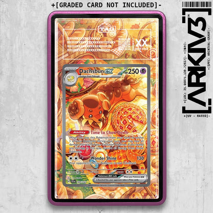 ARKIV3 TAG graded front - Purple