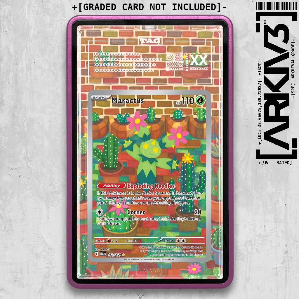 ARKIV3 TAG graded front - Purple