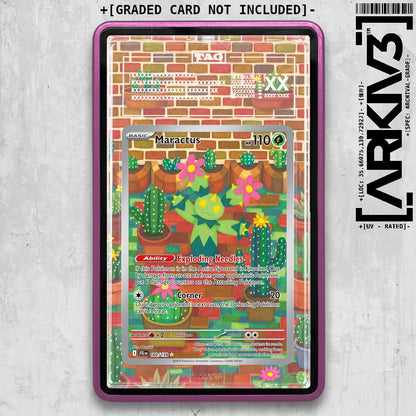 ARKIV3 TAG graded front - Purple