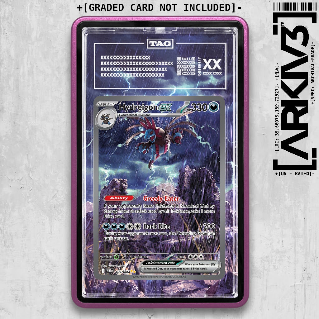 ARKIV3 TAG graded front - Purple