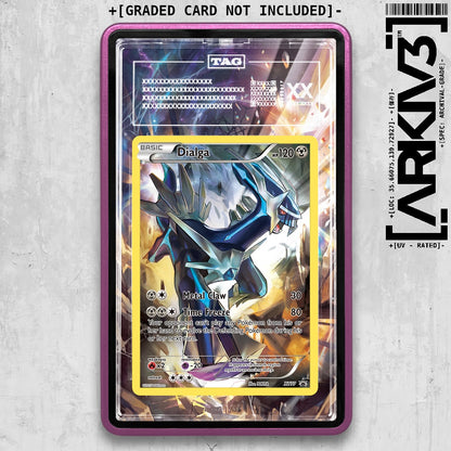 ARKIV3 TAG graded front - Purple