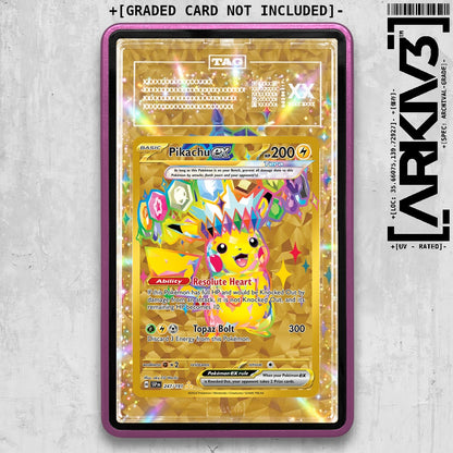 ARKIV3 TAG graded front - Purple