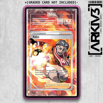 ARKIV3 TAG graded front - Purple