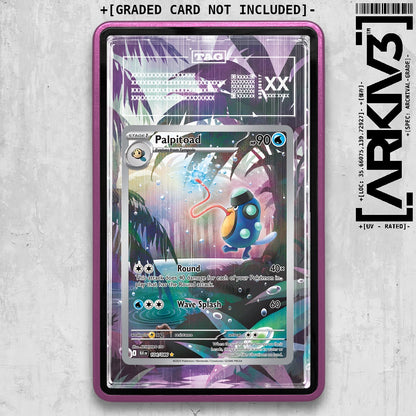 ARKIV3 TAG graded front - Purple