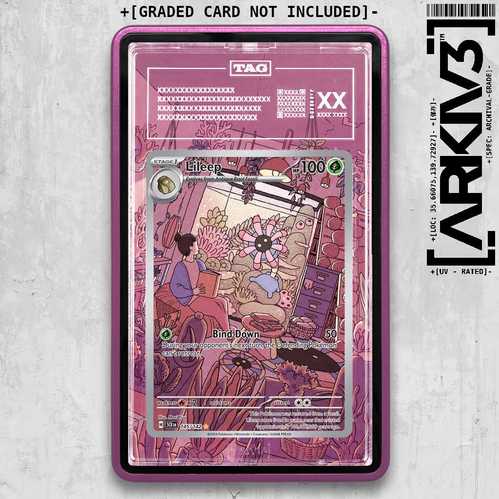 ARKIV3 TAG graded front - Purple