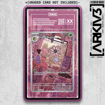 ARKIV3 TAG graded front - Purple
