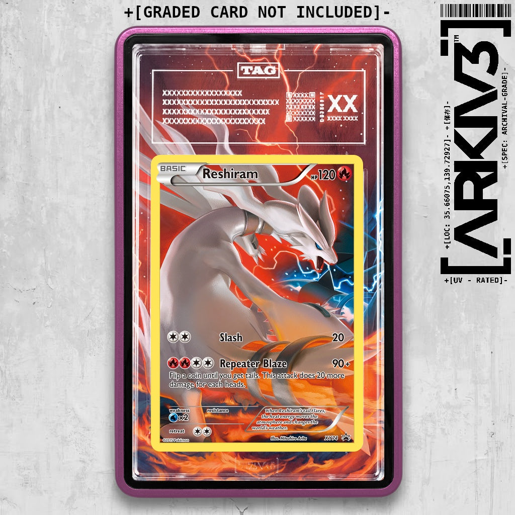 ARKIV3 TAG graded front - Purple