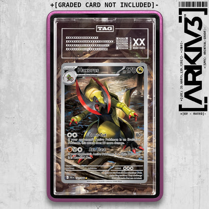 ARKIV3 TAG graded front - Purple