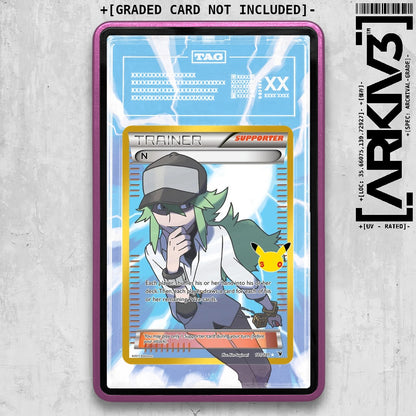 ARKIV3 TAG graded front - Purple