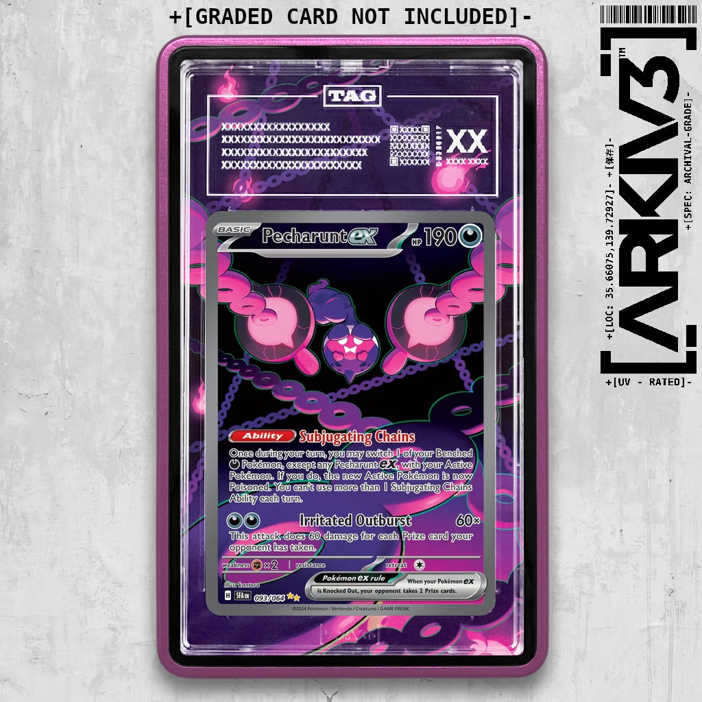 ARKIV3 TAG graded front - Purple